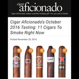 DM 24kt Red Label Golden Torpedo set of 5 in Precious Burl Desk-Travel Humidor