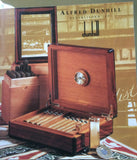 FACTORY FLOOR SALE- AS IS- 500 A -PRIVATE STOCK  DANIEL MARSHALL LIMITED EDITION 500 CIGAR HUMIDOR IN BURL WITH 4 LIFT OUT TRAYS