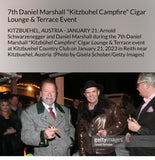 Golden Ticket for 10th Annual "Kitzbuhel Campfire" at the Daniel Marshall Cigar Lounge, Kitzbuhel Country Club, Austria