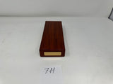 FACTORY FLOOR SALE #711  COCOBOLO ROSEWOOD - RARE MADE FOR ALFRED DUNHILL BY DANIEL MARSHALL IN 1990'S