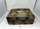 FACTORY FLOOR SALE #2212- AS IS -1962 WHISKY STAVE HUMIDOR 165 CIGAR HUMIDOR BY DANIEL MARSHALL