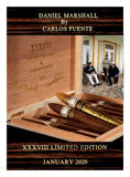 Factory Floor Sale -  HISTORIC HUMIDOR- THE DM 38TH XXXVIII ANNIVERSARY LIMITED EDITION DESK-TRAVEL HUMIDOR IN MACASSAR EBONY