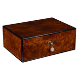 DANIEL MARSHALL 125 HUMIDOR BURL WITH LIFT OUT TRAY INSTALLED - PRIVATE STOCK HUMIDOR