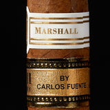 DM 38TH XXXVIII ANNIVERSARY CIGARS BY CARLOS FUENTE IN MACASSAR EBONY DESK TRAVEL HUMIDOR