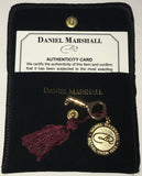 AUTOGRAPHED DANIEL MARSHALL LIMITED EDITION  TREASURE CHEST IN PRECIOUS BURL
