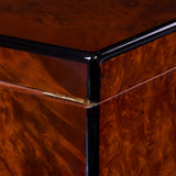 DANIEL MARSHALL 125 HUMIDOR BURL WITH LIFT OUT TRAY INSTALLED - PRIVATE STOCK HUMIDOR