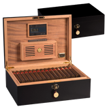 Cash for Clunker Trade in for a AUTOGRAPHED AMBIENTE BY DANIEL MARSHALL 125 HUMIDOR IN BLACK MATTE WITH LIFT OUT TRAY