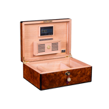 DANIEL MARSHALL 100 HUMIDOR IN PRECIOUS BURL PRIVATE STOCK HUMIDOR