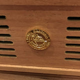 DANIEL MARSHALL LIMITED EDITION 165 HUMIDOR IN BURL WITH LIFT OUT TRAY- PRIVATE STOCK HUMIDOR