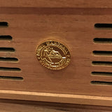 FACTORY FLOOR SALE #135 - AS IS -125 CIGAR HUMIDOR CALIFORNIA ASSEMBLY SEAL 30125.2 MACASSAR BY DANIEL MARSHALL 65 HUMIDOR PRIVATE STOCK HUMIDOR