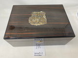 FACTORY FLOOR SALE #135 - AS IS -125 CIGAR HUMIDOR CALIFORNIA ASSEMBLY SEAL 30125.2 MACASSAR BY DANIEL MARSHALL 65 HUMIDOR PRIVATE STOCK HUMIDOR