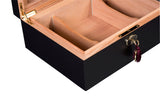 AMBIENTE BY DANIEL MARSHALL 65 HUMIDOR IN BLACK MATTE PRIVATE STOCK HUMIDOR
