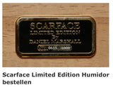 FAMOUS "Scarface" Official Al Pacino Universal Studio Humidor by Daniel Marshall