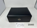 FACTORY FLOOR SALE ITEM #2582 AMBIENTE 65 BLACK MATTE PRIVATE STOCK HUMIDOR