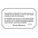 FACTORY FLOOR SALE #701 - AS IS - SLIM-SIZED DESK TRAVEL 60010.3  BURL HUMIDOR BY DANIEL MARSHALL
