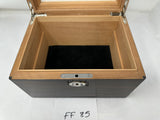 FACTORY FLOOR SALE #85 - AS IS -MACASSAR EBONY 30040 JEWEL BOX BY DANIEL MARSHALL