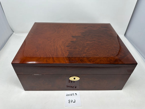 FACTORY FLOOR SALE #872 - AS IS - 165 CIGAR HUMIDOR 20165.3 WITH TRAY BY DANIEL MARSHALL PRIVATE STOCK HUMIDOR