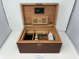 FACTORY FLOOR SALE #35 - AS IS -BURL 150 CIGAR HUMIDOR 20150.3T BY DANIEL MARSHALL  PRIVATE STOCK HUMIDOR