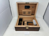 FACTORY FLOOR SALE #719 - AS IS - 165 CIGAR HUMIDOR 20165.3 WITH TRAY BY DANIEL MARSHALL PRIVATE STOCK HUMIDOR