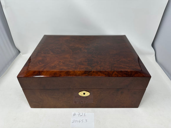 FACTORY FLOOR SALE #721 - AS IS -165 CIGAR HUMIDOR 20165.3 BY DANIEL MARSHALL PRIVATE STOCK HUMIDOR