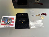 Museum Archive # 625 Autographed Arnold Schwarzenegger " Tank Watch 331" by Daniel Marshall with M-47 MACASSAR EBONY HUMIDOR