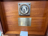 FACTORY FLOOR SALE #2202 - RARE DUNHILL HUMIDOR THAT STARTED DANIEL CREATING FOR ALFRED DUNHILL CIRA 1982 MACASSAR EBONY HUMIDOR