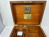 FACTORY FLOOR SALE #2202 - RARE DUNHILL HUMIDOR THAT STARTED DANIEL CREATING FOR ALFRED DUNHILL CIRA 1982 MACASSAR EBONY HUMIDOR