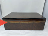 FACTORY FLOOR SALE #2206 - AS IS -150 BURL CIGAR HUMIDOR 30150 BY DANIEL MARSHALL PRIVATE STOCK HUMIDOR