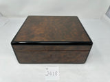 FACTORY FLOOR SALE #2418 - AS IS -RARE DM ARCHIVES MADE FOR ALFRED DUNHILL 50 CIGAR HUMIDOR 30050.3 BURL BY DANIEL MARSHALL PRIVATE STOCK HUMIDOR