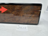 FACTORY FLOOR SALE #2418 - AS IS -RARE DM ARCHIVES MADE FOR ALFRED DUNHILL 50 CIGAR HUMIDOR 30050.3 BURL BY DANIEL MARSHALL PRIVATE STOCK HUMIDOR