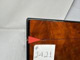 FACTORY FLOOR SALE #2421 - 125 CIGAR WITH LIFT OUT TRAY 30125.3 PRECIOUS BURL CIGAR HUMIDOR BY DANIEL MARSHALL PRIVATE STOCK HUMIDOR