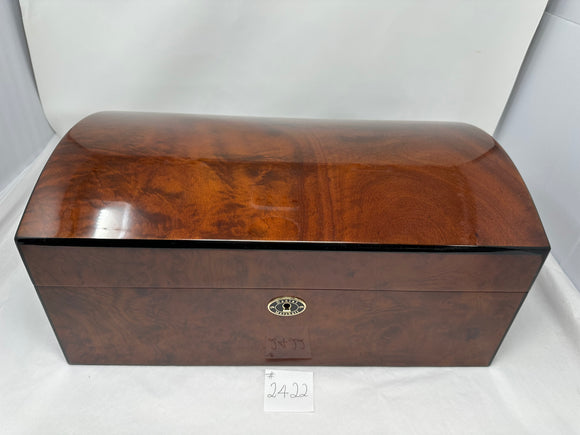 FACTORY FLOOR SALE #2422 - 150 FAMOUS DM TREASURE CHEST CIGAR HUMIDOR 10085 BY DANIEL MARSHALL PRIVATE STOCK HUMIDOR