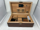 FACTORY FLOOR SALE #2422 - 150 FAMOUS DM TREASURE CHEST CIGAR HUMIDOR 10085 BY DANIEL MARSHALL PRIVATE STOCK HUMIDOR