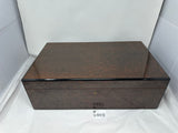 FACTORY FLOOR SALE #2469 - AS IS -150 BURL CIGAR HUMIDOR 30150 BY DANIEL MARSHALL PRIVATE STOCK HUMIDOR