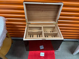 FACTORY FLOOR SALE 2489- AS IS- PRIVATE STOCK  DANIEL MARSHALL LIMITED EDITION 500 CIGAR HUMIDOR IN BURL WITH 4 LIFT OUT TRAYS