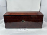 FACTORY FLOOR SALE #2557 - 150 FAMOUS DM TREASURE CHEST CIGAR HUMIDOR 10085 BY DANIEL MARSHALL PRIVATE STOCK HUMIDOR