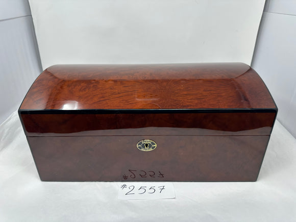 FACTORY FLOOR SALE #2557 - 150 FAMOUS DM TREASURE CHEST CIGAR HUMIDOR 10085 BY DANIEL MARSHALL PRIVATE STOCK HUMIDOR