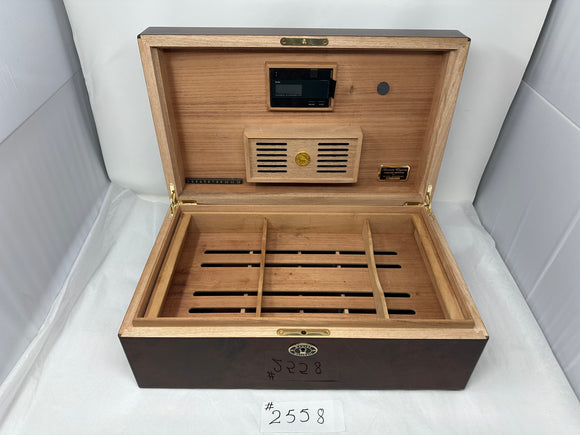 FACTORY FLOOR SALE #2558 - 150 FAMOUS DM TREASURE CHEST CIGAR HUMIDOR 10085 BY DANIEL MARSHALL PRIVATE STOCK HUMIDOR (Copy)
