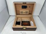 FACTORY FLOOR SALE #2559 - AS IS - 165 CIGAR HUMIDOR 20165.3 WITH TRAY BY DANIEL MARSHALL PRIVATE STOCK HUMIDOR (Copy)