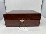 FACTORY FLOOR SALE #2579 - AS IS - 165 CIGAR HUMIDOR 20165.3 WITH TRAY BY DANIEL MARSHALL PRIVATE STOCK HUMIDOR