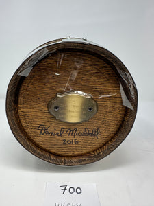 DM MUSEUM ARCHIVE 1 OF 1 SMALL WHISKY BARREL CIGAR HUMIDOR