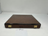 FACTORY FLOOR SALE #702 - AS IS - COLLECTORS 1 OF 1 SLIM-SIZED DESK TRAVEL 60010 PARTAGAS HUMIDOR BY DANIEL MARSHALL