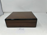 FACTORY FLOOR SALE #706 -  RARE ALFRED DUNHILL BY DANIEL MARSHALL 25 SIZE HUMIDOR IN AMERICAN WALNUT
