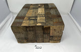 FACTORY FLOOR SALE #2212- AS IS -1962 WHISKY STAVE HUMIDOR 165 CIGAR HUMIDOR BY DANIEL MARSHALL