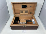 FACTORY FLOOR SALE #742 - 150 FAMOUS DM TREASURE CHEST CIGAR HUMIDOR 10085 BY DANIEL MARSHALL PRIVATE STOCK HUMIDOR