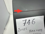 FACTORY FLOOR SALE #746 - AS IS -BLACK MATTE 125 CIGAR HUMIDOR  20125.5K BY DANIEL MARSHALL PRIVATE STOCK HUMIDOR