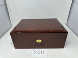 FACTORY FLOOR SALE #2616 - AS IS - 165 CIGAR HUMIDOR 20165.3 WITH TRAY BY DANIEL MARSHALL PRIVATE STOCK HUMIDOR