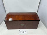 FACTORY FLOOR SALE #2617 -AS IS- 150 FAMOUS DM TREASURE CHEST CIGAR HUMIDOR 10085 BY DANIEL MARSHALL PRIVATE STOCK HUMIDOR