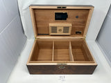 FACTORY FLOOR SALE #757 - 150 FAMOUS DM TREASURE CHEST CIGAR HUMIDOR 10085 BY DANIEL MARSHALL PRIVATE STOCK HUMIDOR
