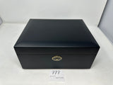 FACTORY FLOOR SALE ITEM #777 AMBIENTE 65 BLACK MATTE PRIVATE STOCK HUMIDOR